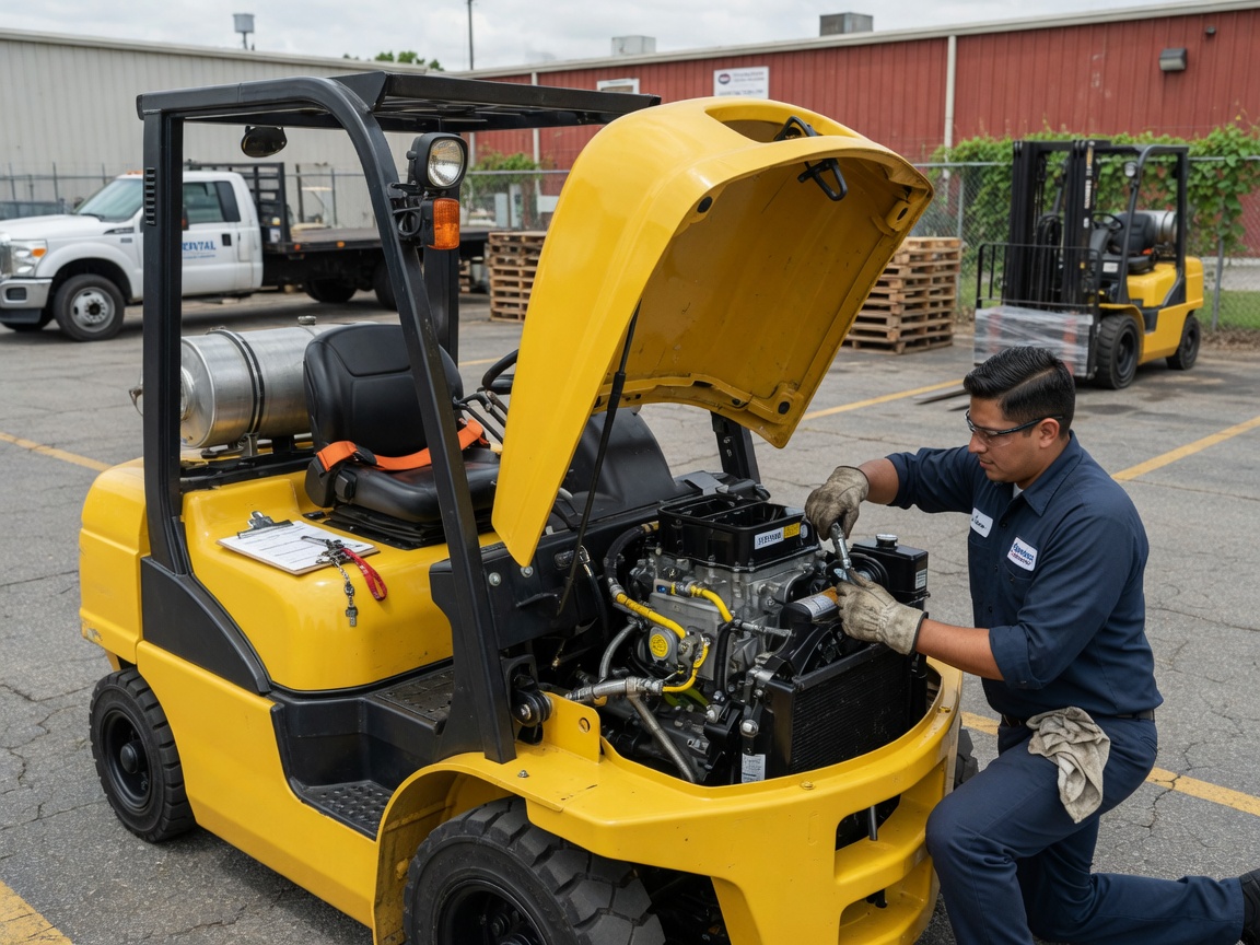 Diesel Forklift Rental services