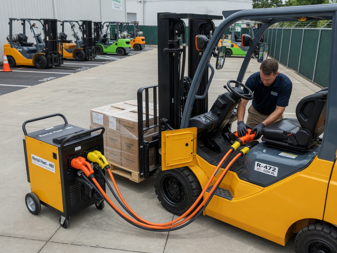 Electric Forklift Rental services