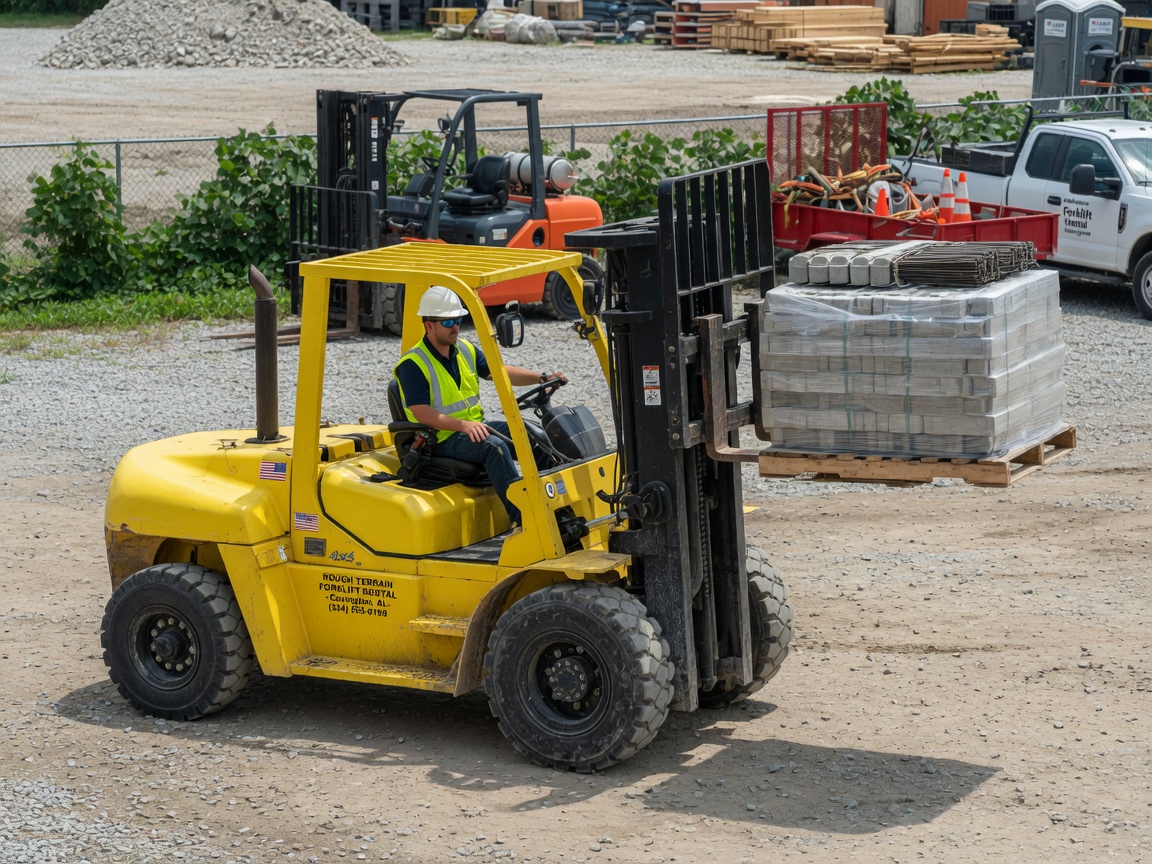 Rough Terrain Forklift Rental services