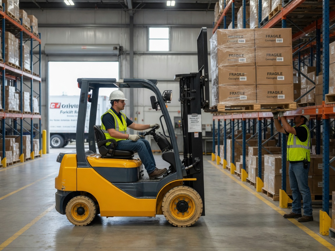 Warehouse Forklift Rental services